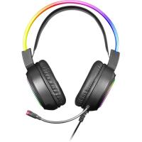 Auriculares gaming  con micrófono, iluminación FRGB, MHRGB MARS GAMING