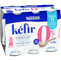 Kefir natural 0% NESTLÉ, pack 6x100 g