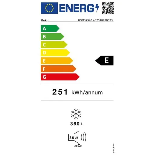 Congelador Horizontal HSM37540 BEKO