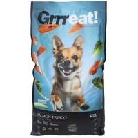 Croquetas de salmón para perro GRRREAT, saco 3 kg