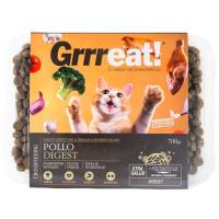 Crossfeeding de pollo para gato GRRREAT, bandeja 700 g