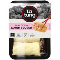 Rollito de jamón-queso TA-TUNG, bandeja 240 g