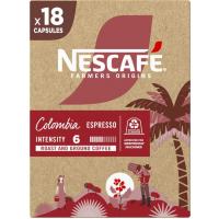 Café Farmers Colombia NESCAFÉ, caja 18 uds