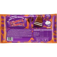 Barrita de chocolate combix leche HUESITOS, pack 8x20 g