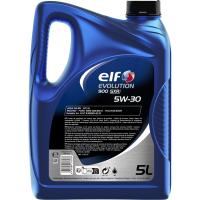 Aceite sintético de motor 900 SXR 5W40 gasolina/diésel Evolution ELF, 5 litros