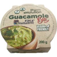 Guacamole bio sabor picante JALHUCA, tarrina 200 g