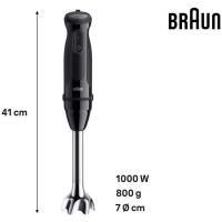 BRAUN MQ50202M eskuzko irabiagailua, 100W, osagarriekin