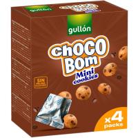 Galleta Chocobom mini cookies GULLÓN, caja 160 g