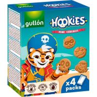 Galleta mini cereales Hookies GULLÓN, caja 160 g