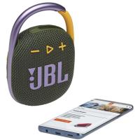 Altavoz BT verde CLIP 4 JBL