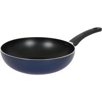 Wok azul de aluminio Ocean, apto para todo tipo de cocinas SAN PIETRO, Ø28 cm