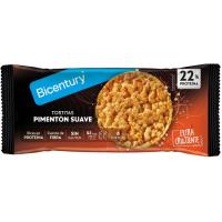 Tortitas pimentón suave proteína BICENTURY, paquete 82 g