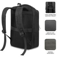 Mochila de 16" negra, business V2 AP SUBBLIM