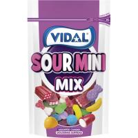 Gominolas Sour mini mix VIDAL, bolsa 180 g