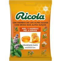 Caramelo de miel y hierbas RICOLA, bolsa 70 g