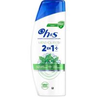 Champú 2en1 + menthol fresh H&S, bote 300 ml