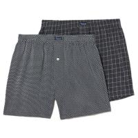 Bóxer hombre abierto de punto, gris oscuro talla L ABANDERADO, pack 2 uds