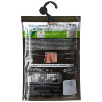 Bóxer hombre algodón elástico, negro cinturilla azulon/naranja/gris talla M DIM, pack 3 uds