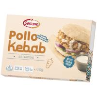 Pollo Kebab con salsa de yogur SERRANO, caja 250 g