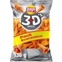 Conos 3D xlb LAYS, bolsa 136 g