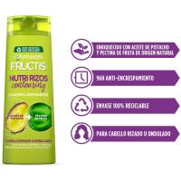 Champú nutri rizos FRUCTIS, bote 700 ml