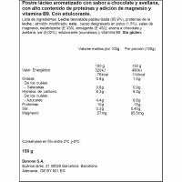 YOPRO txokolate eta hur budina, terrina 150 g