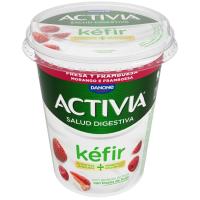 ACTIVIA kefirra marrubi eta mugurdi zatiekin, terrina 380 g