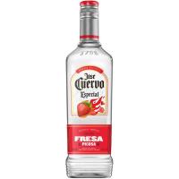 Tequila silver fresa JOSE CUERVO, botella 70 cl