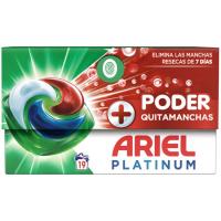 ARIEL EXTRA PODER QUITAMANCHAS detergente kapsulak, kutxa 19 ale