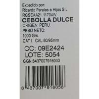 Cebolla dulce RPH ONIONS, malla 1 kg