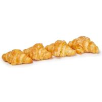 Mini croissant bañadito 21% mantequilla EROSKI, 4 uds