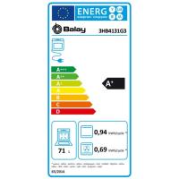 Horno 60 cm grafito 3HB4131G3 BALAY