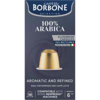 Café 100% arábica compatible Nespresso BORBONE, caja 10 uds