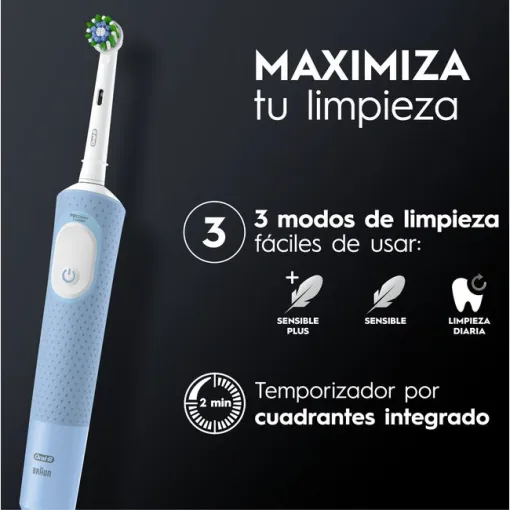 ORAL-B Vitality Pro hortzetako eskuila elektriko urdina