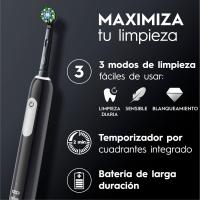 Cepillo de dientes eléctricoO Pro 1 Negro ORAL-B