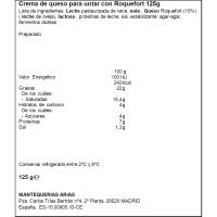 Queso blanco con Roquefort SAN MILLAN, tarrina 125 g