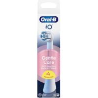 ORAL-B iO Gentle Care eskuila ordezko zuria, sorta 4 ale