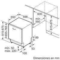 Lavavajillas integrable 60 cm SMT6ECX12E BOSCH