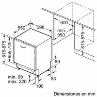 BOSCH SMV4ENX06E ontzi garbigailu integragarria 60 cm