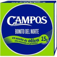 Bonito del Norte en aceite de oliva CAMPOS, lata 80 g