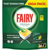 Lavavajillas máquina original FAIRY, bolsa 100 dosis