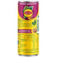 Refresco de té mango-maracuyá LIPTON, lata 33 cl