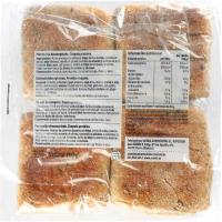 Panecillo protéico EROSKI, bolsa 4 uds