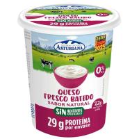 Queso fresco batido 0%, tarrina 400 g