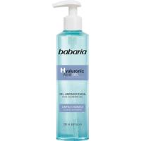 Gel limpiador ácido hialurónico BABARIA, bote 200 ml
