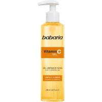 Gel limpiador vitamina C BABARIA, dosificador 200 ml