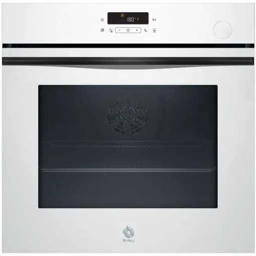 Horno con vapor de 60 cm cristal blanco 3HA5129B3 BALAY