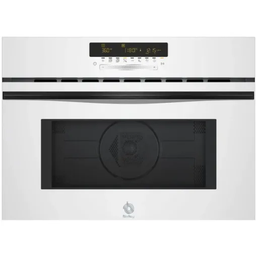 Horno compacto con microondas 60x45 cm cristal blanco 3CW5179B3 BALAY