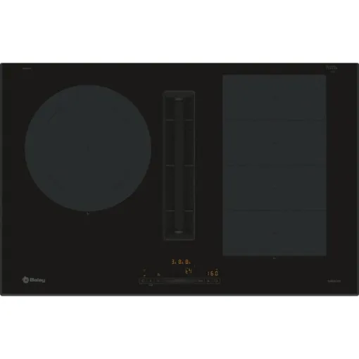 Placa de inducción con extractor integrado de 80 cm sin marco 3EBC989LH BALAY