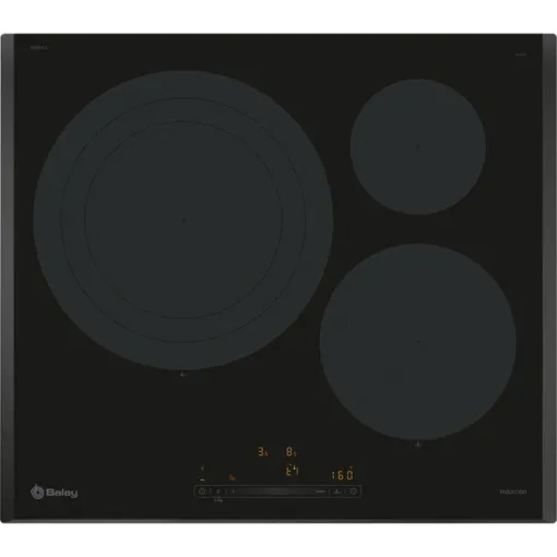 Placa de inducción de 60 cm negro sin marco 3EB967LH BALAY